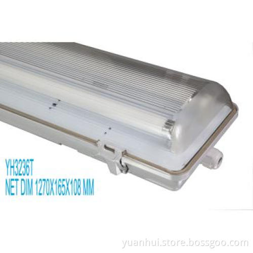 IP65 2X36W Waterproof Fluorescent lighting